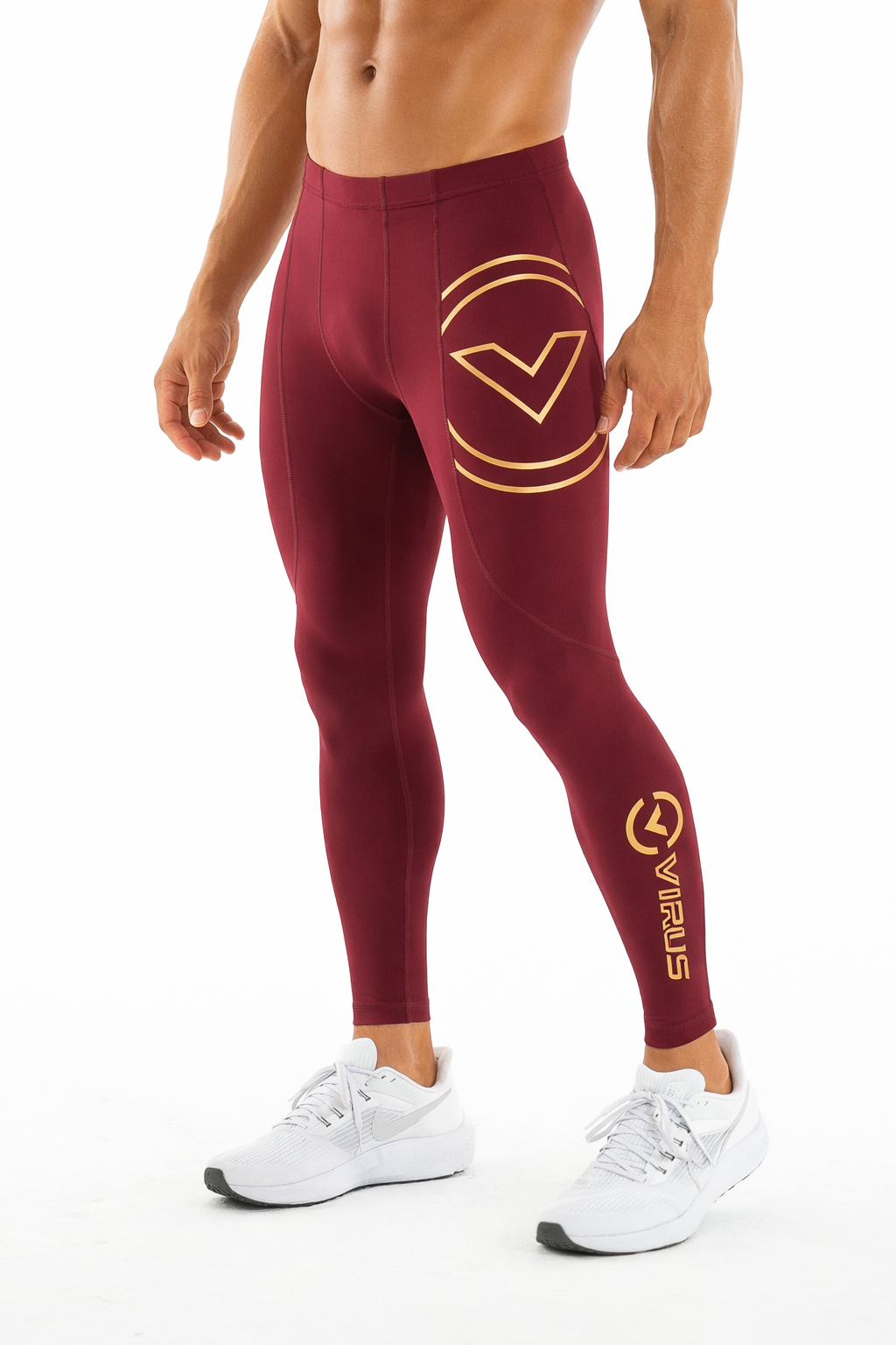 AU9 Tech Pants Maroon