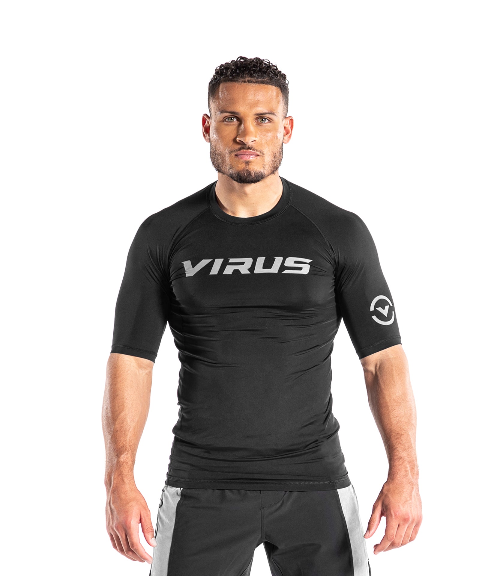 VP S/S Rashguard Black