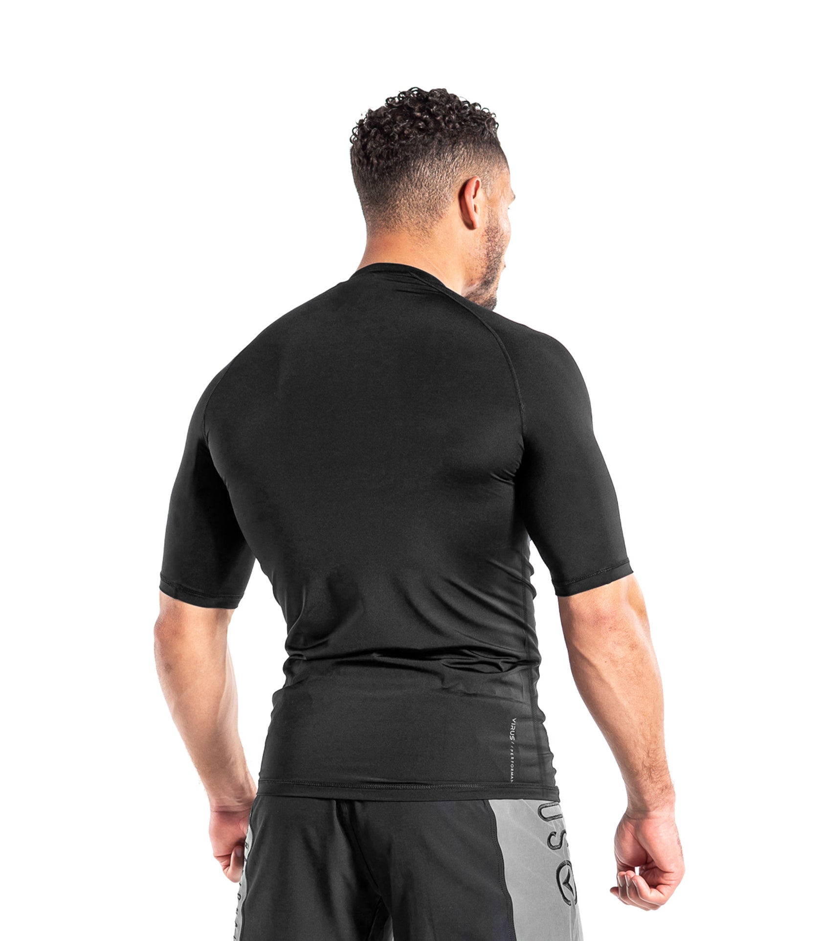 VP S/S Rashguard Black