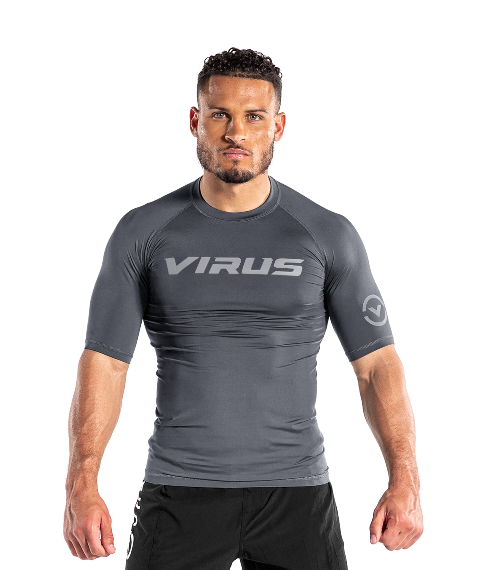 VP S/S Rashguard Grey