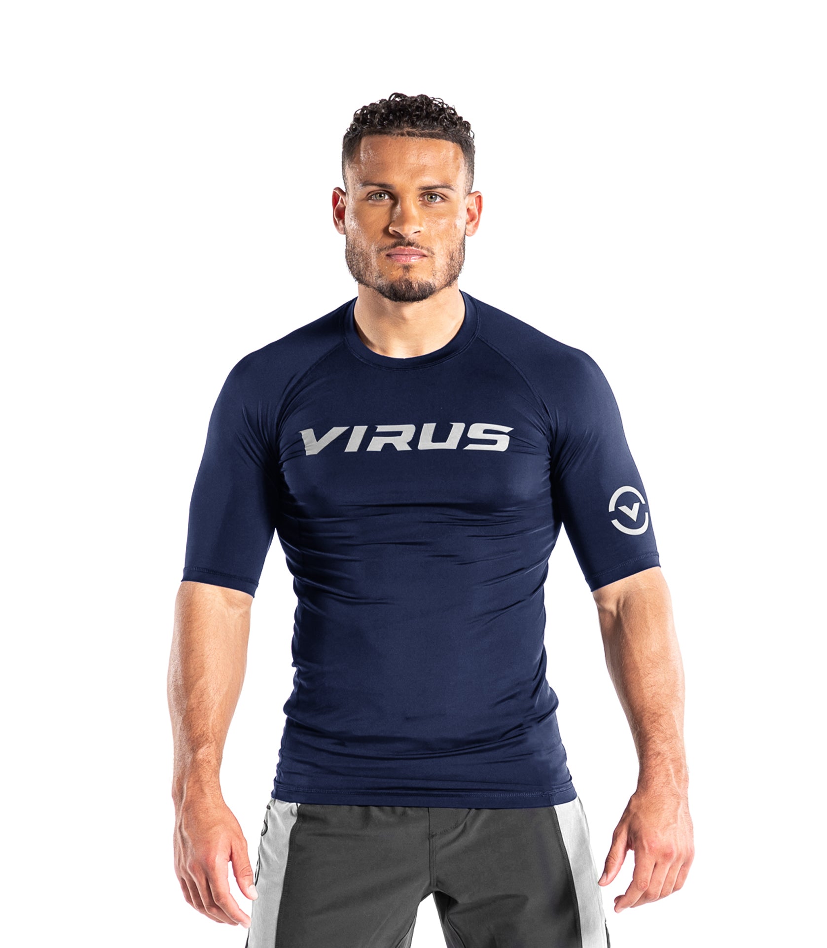 VP S/S Rashguard Navy