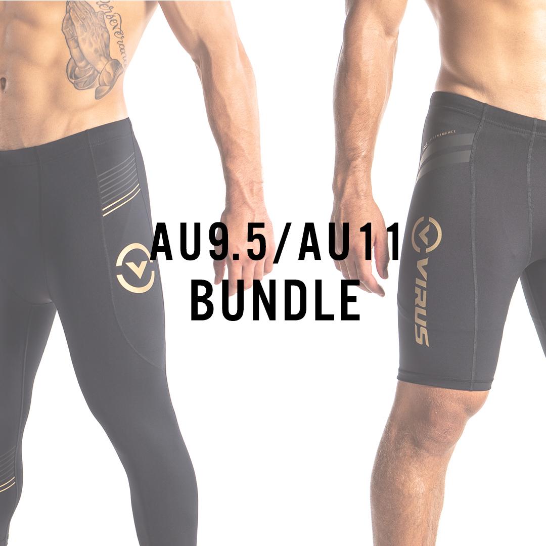 Mens AU11 Tech Shorts + AU9.5 Pants Combo
