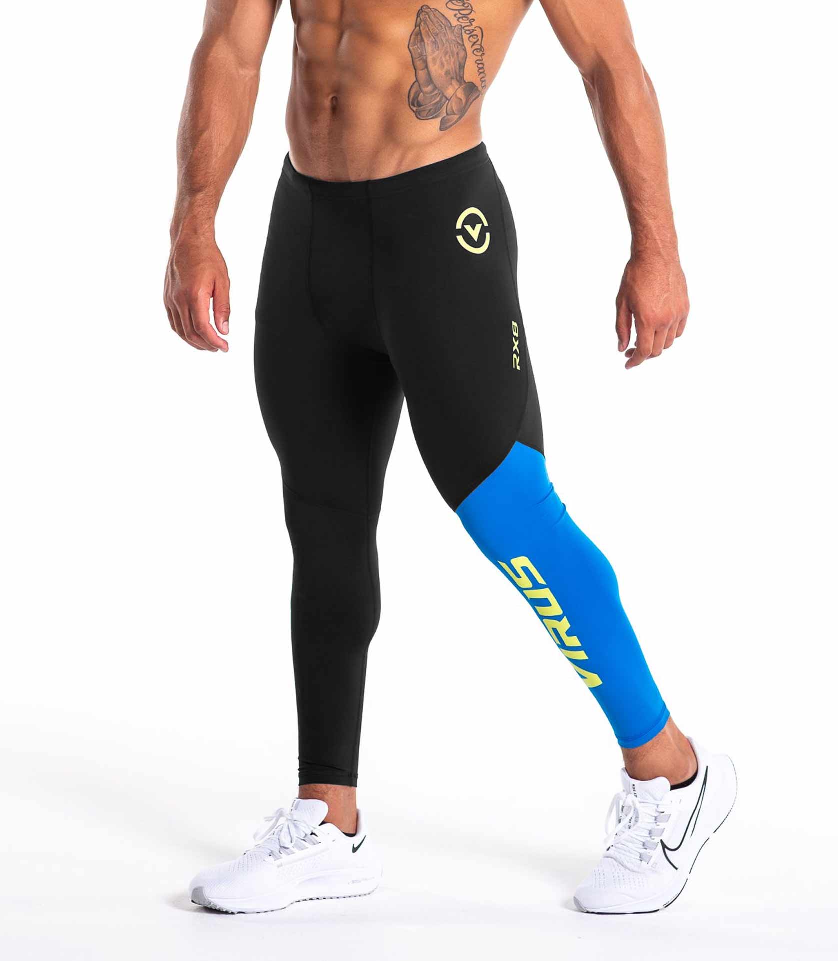 Virus Men's Bioceramic Long Sleeve Compression Top (Au2)